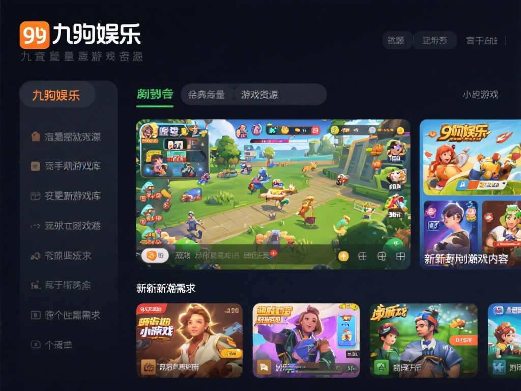 九游娱乐官网首页入口背后，是一个拥有海量游戏资源的